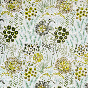 Carole Fabric New Chapter Aqua Green