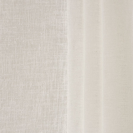Martin Ivory by Carole Designer Fabric Simply Serene,Sheer Philosophy 100% POLYESTER TURKEY N/A NONE 118" - Swanky Fabrics -