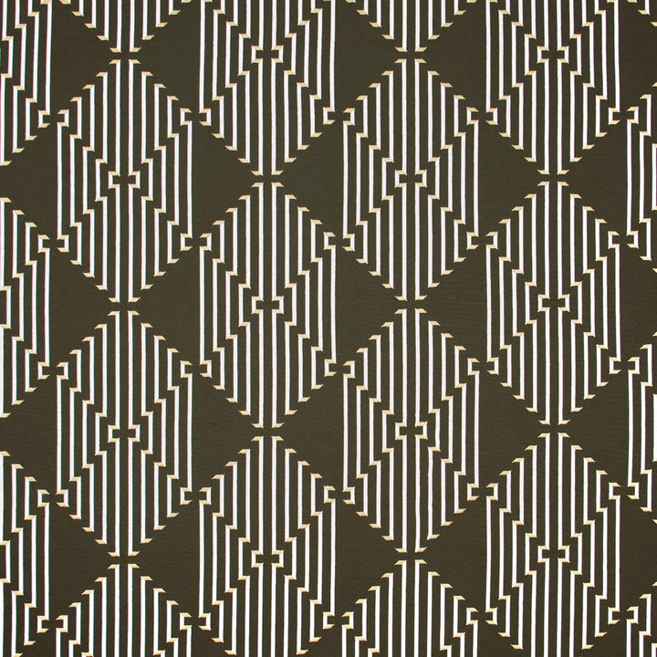 Conversation Piece Chocolate by Carole Designer Fabric Coconut Cream 80% Cotton, 20% Polyester India N/A Horizontal: 17 and Vertical: 15 52 - Swanky Fabrics -