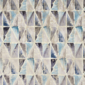 Carole Fabric Golden Brushwork Vapor