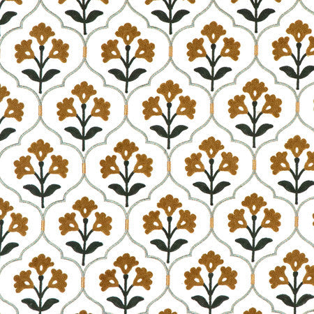 <p>Kindred Sunshine by Carole Designer Fabric</p><p><strong>Required Minimum Quantity Purchase: 2 yards</strong></p><p>Book: Forget Me Knot</p><p>Content: Base: 100% Cotton Embr: 71.7% Cotton, 23.1% Acrylic, 5.2% Viscose</p><p>Origin: </p><p>Performance: N/A</p><p>Repeat: 7 1/2" V, 2 3/4" H HD</p><p>Width: 50*"</p>