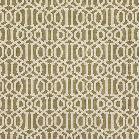 Cant Say No Limestone by Carole Designer Fabric Evergreen 70% Cotton, 30% Linen China 15,000 WYZENBEEK DOUBLE RUBS 8" V, 4 1/2" H HD 54" - Swanky Fabrics -