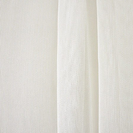 Bustle White by Carole Designer Fabric Sheer Luxury 100% Polyester CHINA N/A None 118" - Swanky Fabrics -