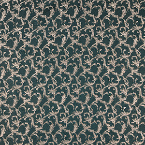 Carole Fabric Uphill Climb Peacock