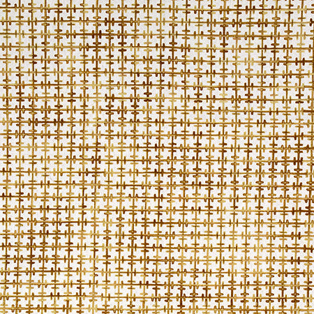 Crossroads Goldenrod by Carole Designer Fabric Go West Base: 90% Linen, 10% Cotton Embr: 100% Acrylic N/A 2" V, 2" H 54*" - Swanky Fabrics -
