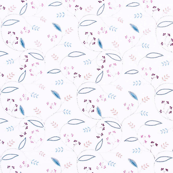 Clara Lane Garden by Carole Designer Fabric Red Sea 52% Cotton, 48% Polyester India 30,000 Wyzenbeek Double Rubs Horizontal: 10.375 and Vertical: 9.125 52 - Swanky Fabrics -
