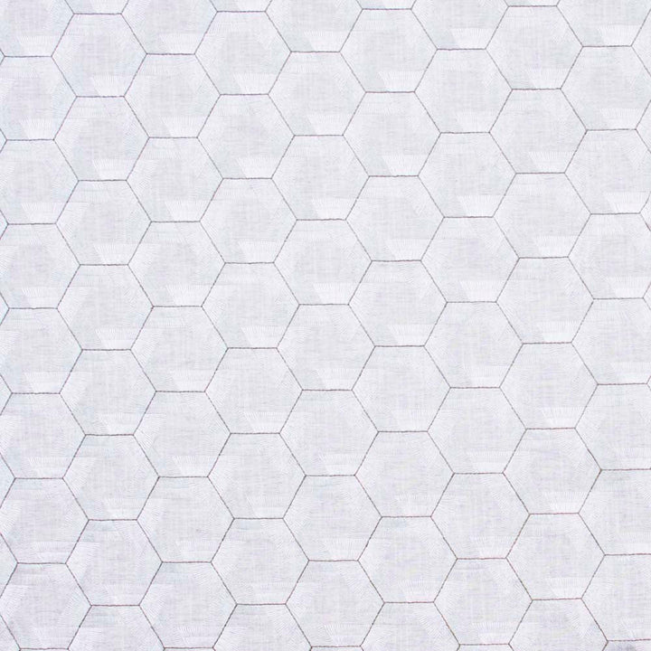 Still Love Me Platinum by Carole Designer Fabric Modern Edge 82% Polyester, 11% Cotton, 7% Linen India N/A Horizontal: 5.25 and Vertical: 3.25 53.5 - Swanky Fabrics -