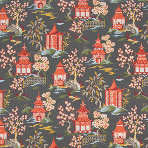 Carole Fabric Toji Garden Lacquer