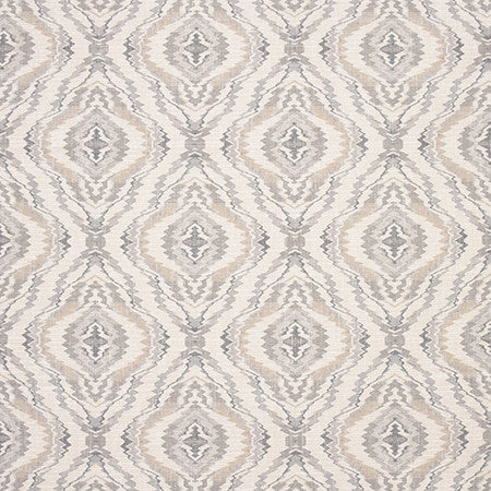 Move Mountains Putty by Carole Designer Fabric Prisma 36% Polyester, 26% Cotton, 22% Viscose, 16% Linen CHINA 14 3/4" V, 13 1/2" H 55" - Swanky Fabrics -