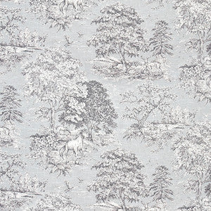 Carole Fabric Wild Horses Dove