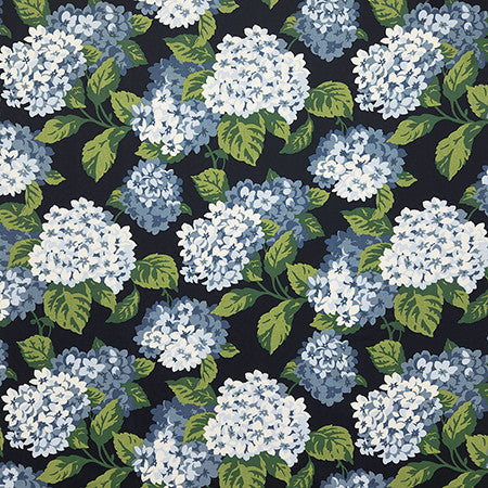 Glimpse Of Love Navy by Carole Designer Fabric Dawn & Dusk 100% Cotton Pakistan 25" V, 14" H HD 55" - Swanky Fabrics -