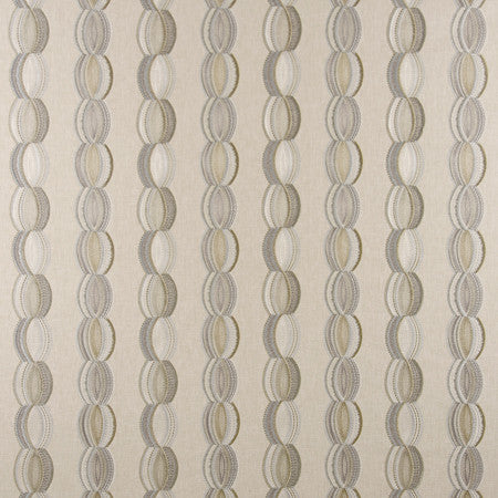 Chained To You Parchment by Carole Designer Fabric From The Heart 52% Cotton, 48% Polyester India 27,000 Wyzenbeek Double Rubs 6 1/4" V, 8 7/8" H 53" - Swanky Fabrics -