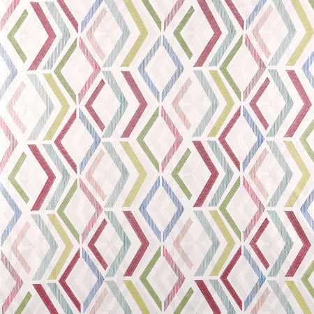 On The Angle Tropical by Carole Designer Fabric Muse 33% Viscose, 27% Poly, 27% Linen, 13% Rayon China 24,000 Wyzenbeek Double Rubs 15 1/2" V, 18" H 54" - Swanky Fabrics -