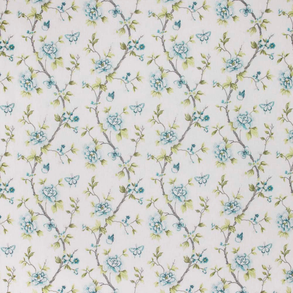 Summer Magic Aquarius by Carole Designer Fabric Seamist 52% Polyester, 48% Cotton India N/A Horizontal: 165 and Vertical: 18 51 - Swanky Fabrics -