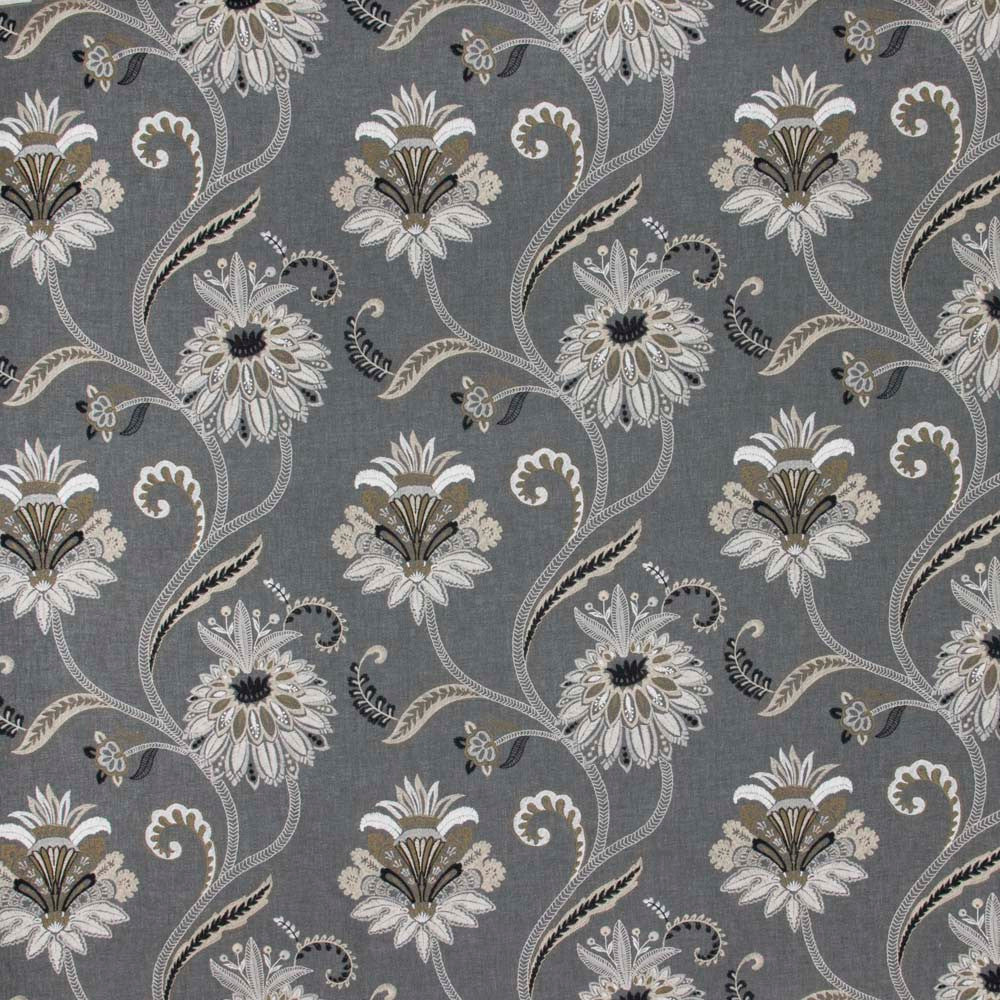 Warm Welcome Granite by Carole Designer Fabric Sandalwood 50% Polyester, 50% Cotton India N/A Horizontal: 26 and Vertical: 15375 51 - Swanky Fabrics -