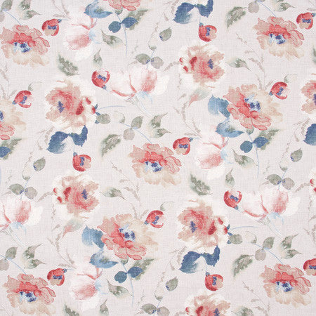 This Is Now Antique Rose by Carole Designer Fabric Azalea 100% Cotton S Korea 26 1/2" V, 27" H 54" - Swanky Fabrics -
