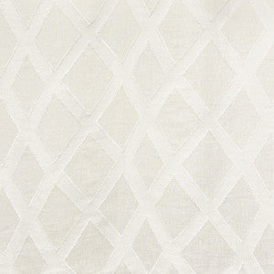 Carole Fabric Diamond Way White