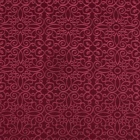 Hidden Hearts Maroon by Carole Designer Fabric Red Sea 100% Polyester India N/A 9 1/2" V, 10 1/4" H 51.5" - Swanky Fabrics -