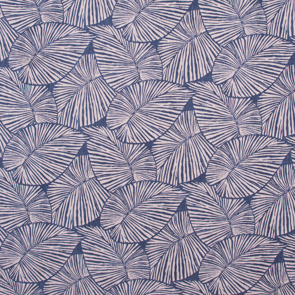 All Ears Denim by Carole Designer Fabric Bluebird 75% Cotton, 25% Linen-SSR Printed in USA Passes 12,000 Double Rubs Wyzenbeek Horizontal: 13.5 and Vertical: 13.5 54 - Swanky Fabrics -