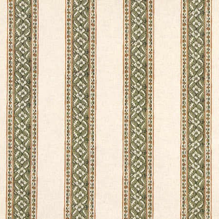 Road Trip Oregano by Carole Designer Fabric Serene Green 85% Cotton, 15% Linen 45,000 Martindale Circular Rubs 1 7/8" V, 4 3/4" H 55" - Swanky Fabrics -