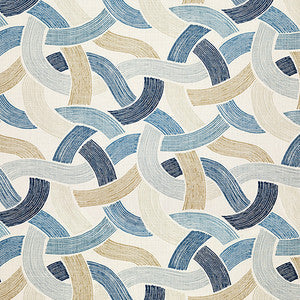 Carole Fabric Through The Bends Ocean