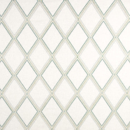 Reflect Your Hopes Spa by Carole Designer Fabric From The Heart 55% Cotton, 16% Rayon, 15% Polyester, 10% Zari, 4% Linen India 50,000 Wyzenbeek Double Rubs 7 1/2" V, 5 1/4" H 52" - Swanky Fabrics -