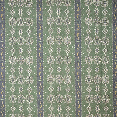 High Noon Olive by Carole Designer Fabric Go West 85% Polyester, 15% Linen 30,000 Wyzenbeek Double Rubs 6 3/4" V, 13 1/2" H 54" - Swanky Fabrics -