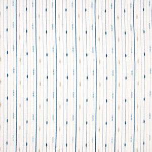 Carole Fabric In A Row Bluejay