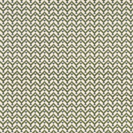 Tell My Story Olive by Carole Designer Fabric Serene Green 85% Cotton, 15% Linen 45,000 Martindale Circular Rubs 1 3/8" V, 1 3/4" H 55" - Swanky Fabrics -