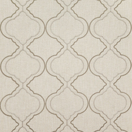 Opening Ceremony Cashew by Carole Designer Fabric Earth & Stone 50% Polyester, 25% Viscose, 17% Cotton, 8% Linen India 9 1/4" V, 10 3/4" H 53" - Swanky Fabrics -