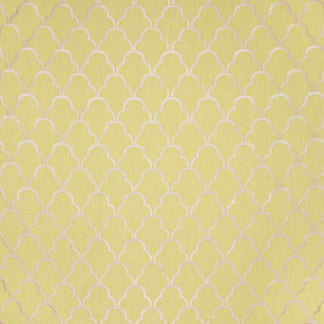 Cloud Nine Saffron by Carole Designer Fabric Tiger's Eye 50% Polyester, 35% Viscose, 15% Linen China N/A Horizontal: 4 1/2" and Vertical: 5 1/2" V 50" - Swanky Fabrics -
