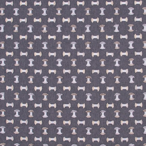Carole Fabric Pick A Bow Gunmetal