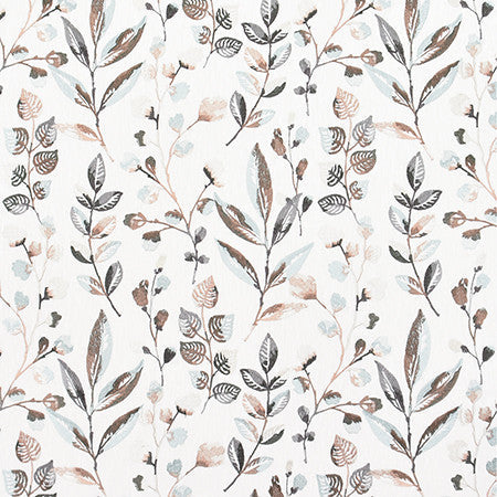 Every Moment Mineral by Carole Designer Fabric Bluebell 71% Polyester, 29% Cotton India 18 7/8" V, 17" H 51" - Swanky Fabrics -