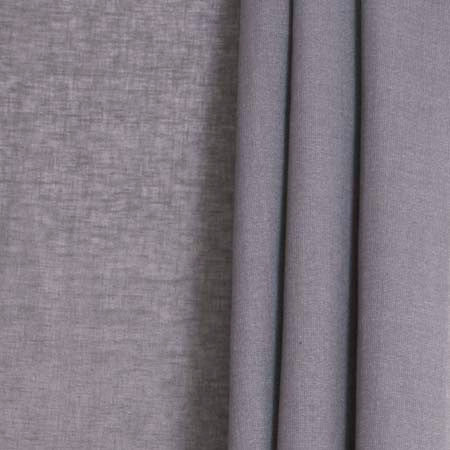 Into The Calm Gunmetal by Carole Designer Fabric Sheer Intrigue 91% Polyester, 9% Cotton India N/A Horizontal: None and Vertical: None 55" - Swanky Fabrics -