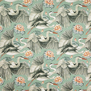Carole Fabric Bird Song Mineral
