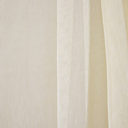 Bustle Ecru by Carole Designer Fabric Sheer Luxury 100% Polyester CHINA N/A None 118" - Swanky Fabrics -
