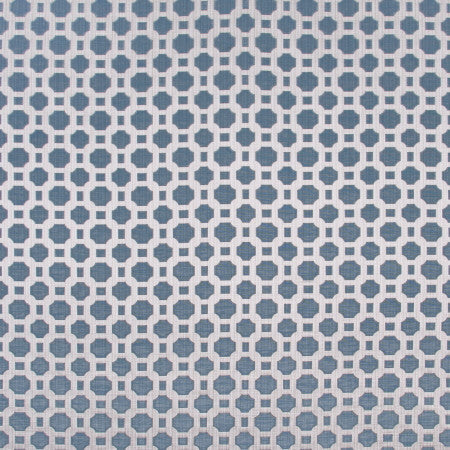 Prized Possession Sky by Carole Designer Fabric WINNER'S CIRCLE 60% Polyester, 40% Cotton India N/A 2 7/8" V, 3" H 54" - Swanky Fabrics -