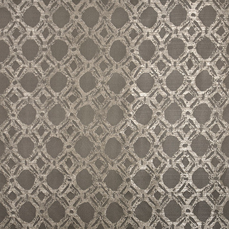 Never Lost Taupe by Carole Designer Fabric Marble & Brass 100% Polyester China 60,000 Wyzenbeek Double Rubs </p><p>Repeat: 11 3/4" V, 14 5/8" H 56" - Swanky Fabrics -