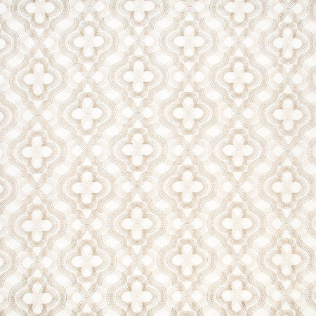 Arms Outstretched Taupe by Carole Designer Fabric For The Window 52% Cotton, 48% Polyester India 9 1/4" V, 13" H 51" - Swanky Fabrics -