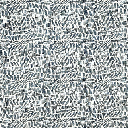Mark It Off Lagoon by Carole Designer Fabric Dewdrop 100% Cotton Pakistan 6 1/4" V, 6 3/4" H 54" - Swanky Fabrics -