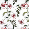 Carole Fabric Lily Garden Magenta