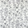 Carole Fabric Garden Stencil Graphite