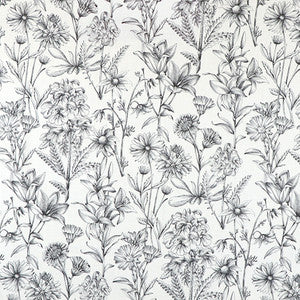 Carole Fabric Garden Stencil Graphite