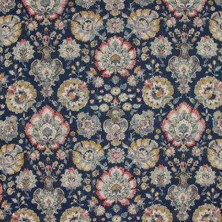 Edenboro Sapphire by Carole Designer Fabric Night Sky 55% Linen, 45% Viscose-Water & Soil Repe S Korea N/A </p><p>Repeat: 27" V, 27" H 56" - Swanky Fabrics -