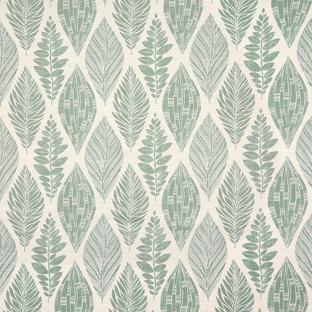 Freedom Sage by Carole Designer Fabric Misty Glen 75% Cotton, 25% Linen Pakistan 12 1/2" V, 13 1/2" H 54"" - Swanky Fabrics -
