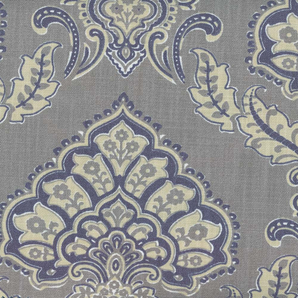 Voice Over Cobalt by Carole Designer Fabric Fountain Gate 100% Polyester Turkey N/A Horizontal: 13875 and Vertical: 11875 59 - Swanky Fabrics -