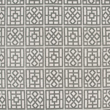 Take Action Driftwood by Carole Designer Fabric ONYX & IVORY 53% Rayon, 40% Polyester, 7% Flax USA 14 3/8" V, 13 1/2" H HD 54" - Swanky Fabrics -