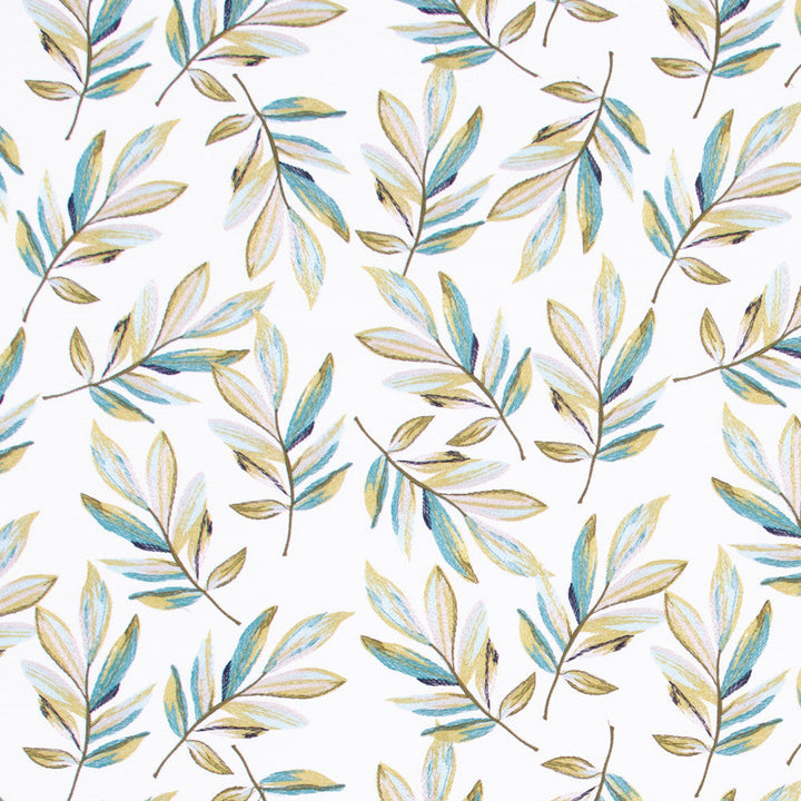 In The Wind Everglade by Carole Designer Fabric Lemongrass 76% Polyester, 24% Cotton India N/A Horizontal: 17 and Vertical: 18.875 51 - Swanky Fabrics -
