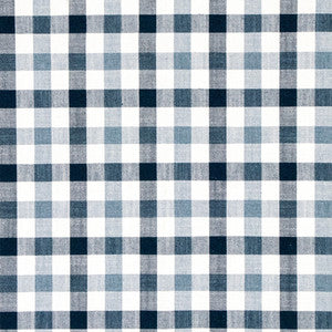 Carole Fabric Check Navy