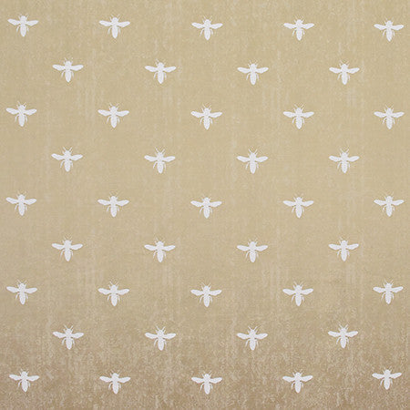Buzz Buzz Gold by Carole Designer Fabric Wellington 74% Cotton, 26% Polyester INDIA N/A 13 1/8" V, 6 7/8" H 54.38" - Swanky Fabrics -
